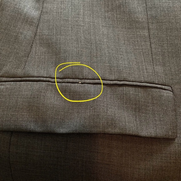 Lauren by Ralph Lauren 100% Wool Blazer | Macy's Men's Store | Size 50L - Flaws - Picture 10 of 14